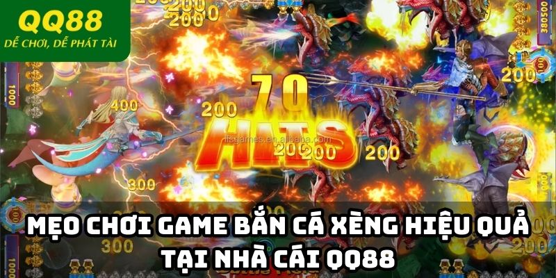 Mẹo chơi game bắn cá xèng hiệu quả tại nhà cái QQ88