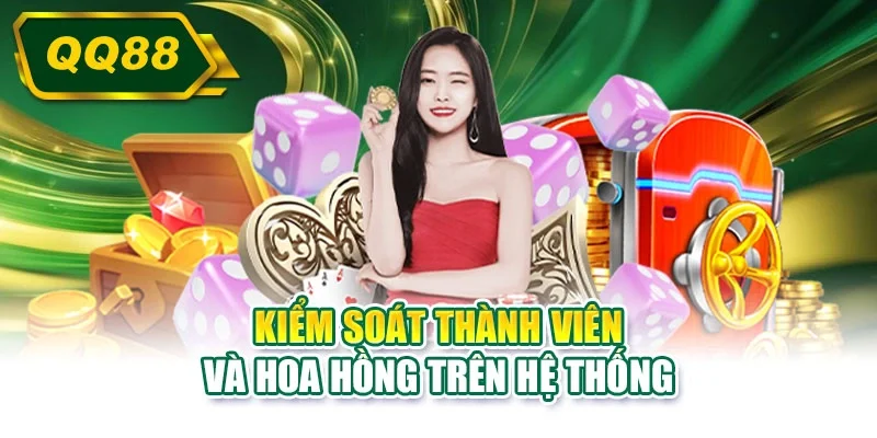 Kiểm soát thành viên và hoa hồng trên hệ thống